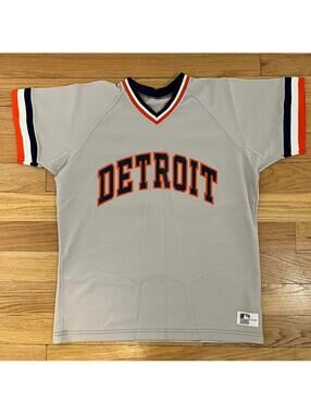 Vintage Detroit Tigers Sand-Knit Batting Practice Jersey